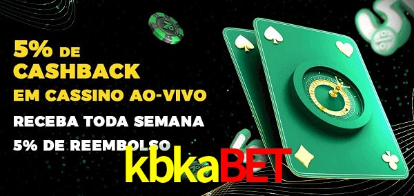 Promoções do cassino ao Vivo kbkabet